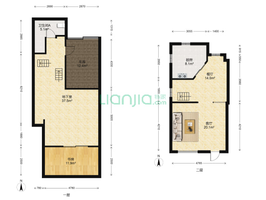 三盛颐景御园 1室2厅1卫 139平方