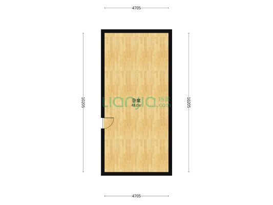 恒大时代广场 1室0厅0卫 46平方