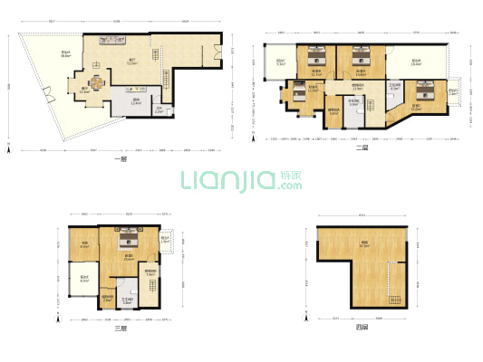三金庄园 6室2厅4卫 265平方