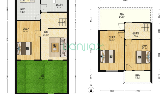 干休所家属院(施庄巷)二手房实景图