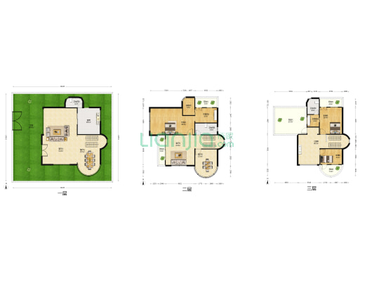 库充民乐街五巷 3室4厅3卫 299平方