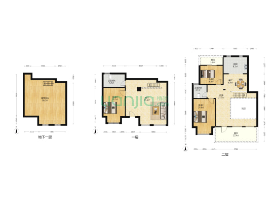 欧陆风情小镇 3室2厅2卫 148平方