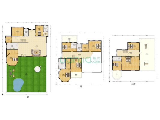 紫云花园 9室1厅6卫 460平方