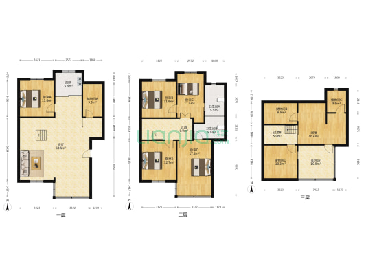 新加坡花园二区 5室1厅2卫 187平方
