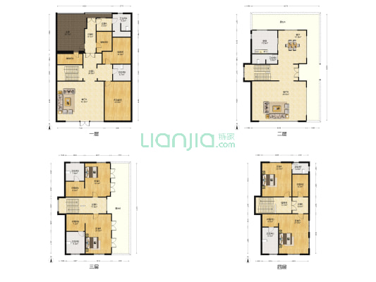 誉天下二期 5室3厅7卫 573平方