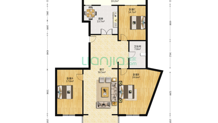 三博大厦二手房实景图