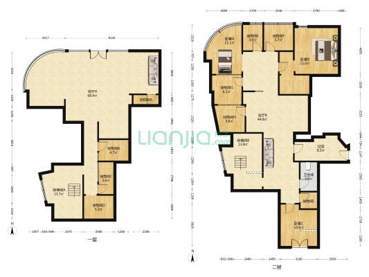 东景大厦 3室2厅1卫 271平方