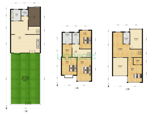富尧山庄 5室1厅4卫 271平方