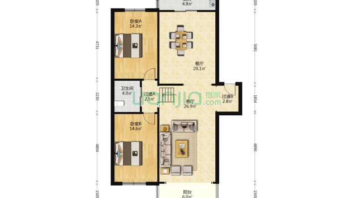 华都新村二手房实景图