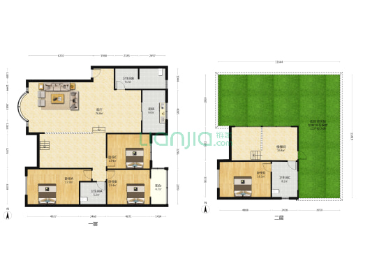 交大路199号附8号 4室1厅3卫 172平方