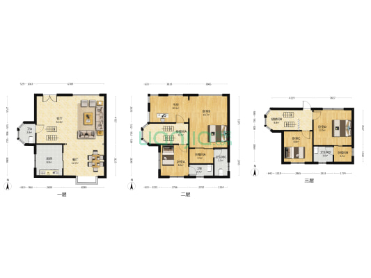 顺德碧桂园正苑别墅北区 5室2厅4卫 175平方