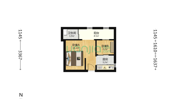 蒙自路601弄二手房实景图