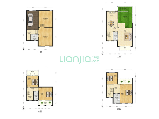 高迪山 6室2厅4卫 269平方