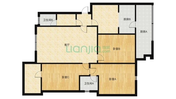 璧城镇家属院二手房实景图