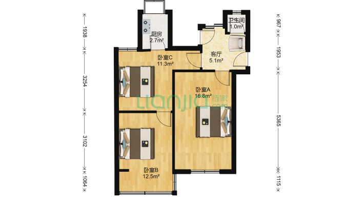 大智路二手房实景图