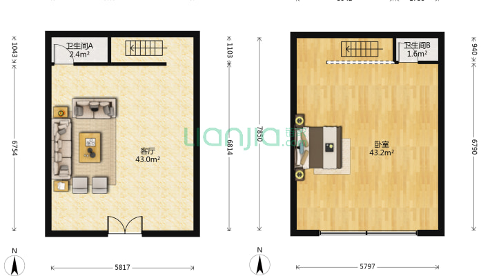 光彩大市场二手房实景图