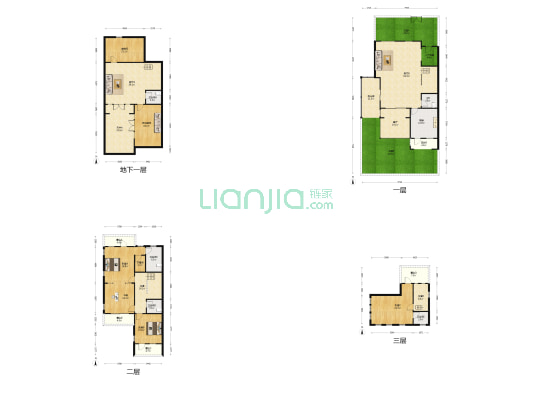 上邦高尔夫国际社区C组团 5室3厅5卫 278平方