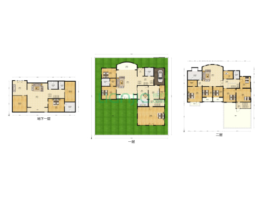 三水青清庄园二区 11室5厅7卫 655平方