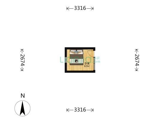 阜外北三巷 1室0厅0卫 12平方