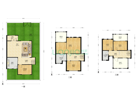 翠堤春晓苑 5室1厅2卫 171平方