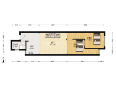 小区干净整洁，免费停车，距两大主路咫尺之遥-涿州弘德缘户型图