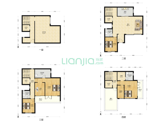 曹和院 5室1厅4卫 309平方