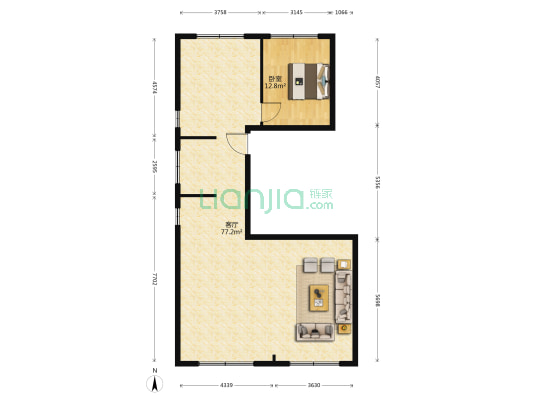 文一玉津府 1室1厅0卫 152平方