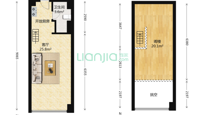 新力都荟广场二手房实景图