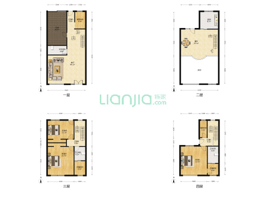 香橼墅 3室2厅3卫 247平方