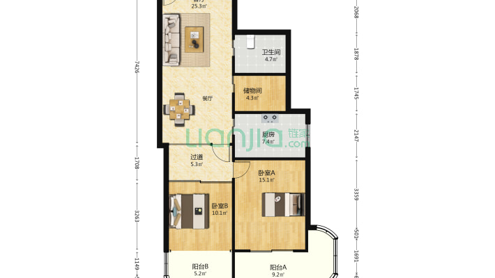 嘉善公寓二手房实景图