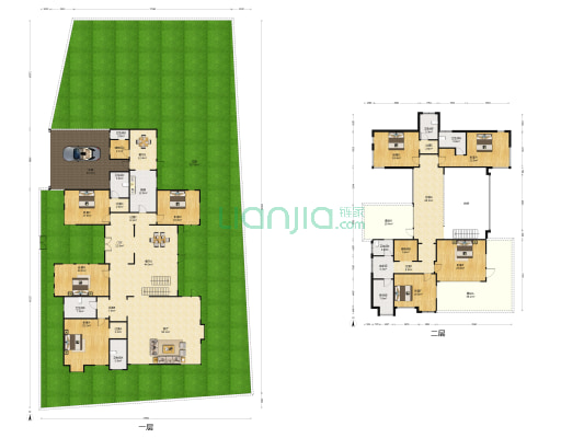 盘谷卫城北区 8室3厅9卫 506平方