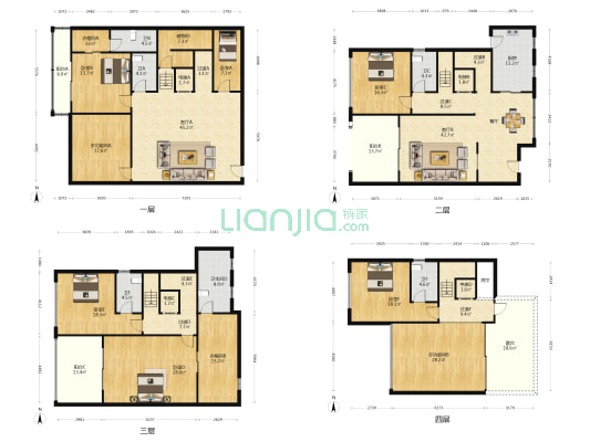雅居乐国宾道 8室2厅6卫 383平方