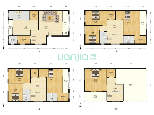 乐业街七巷1号 7室2厅5卫 818平方