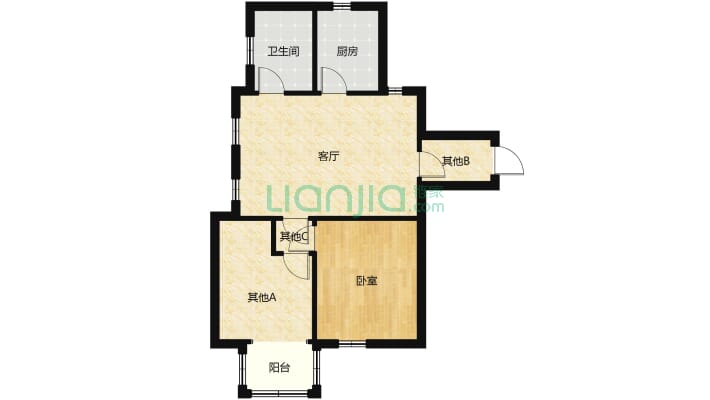 北方公寓二手房实景图