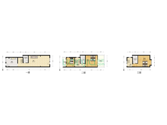 高尔国际2期 3室1厅3卫 123平方