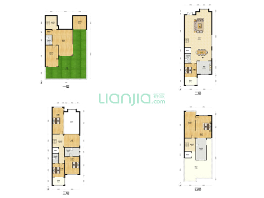 嘉裕第六洲木桐屿 6室1厅5卫 301平方