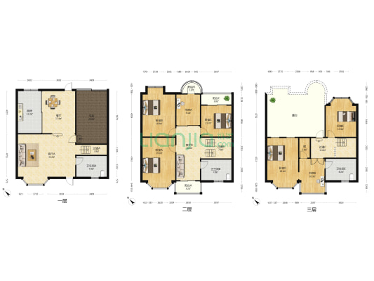 平安别墅 7室3厅3卫 279平方