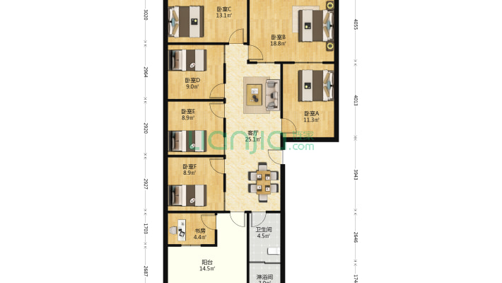 高力汽配城商住楼二手房实景图