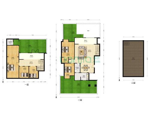 金海世纪城 5室2厅2卫 178平方