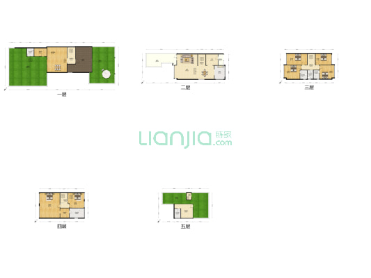 今日润园 7室1厅6卫 336平方