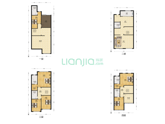 新湖明珠城雅典苑 6室2厅6卫 329平方