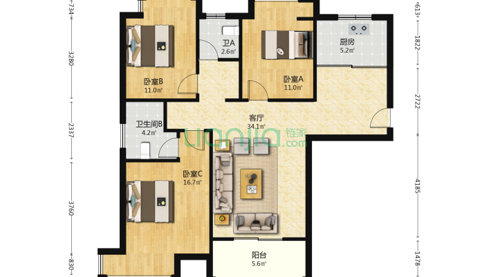 崧涵庭二手房实景图