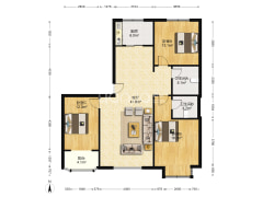 品质社区 金品时代 小区人车分流-涿州金品时代户型图