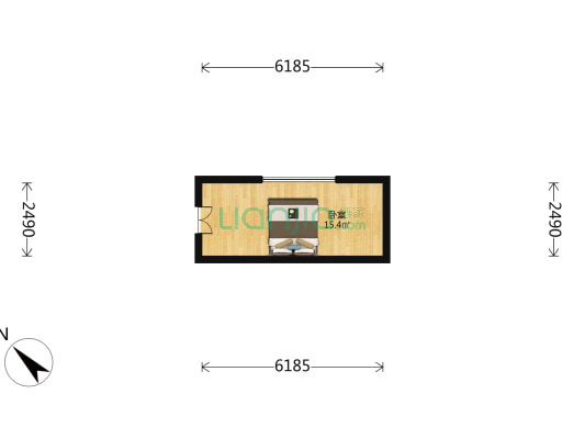 敦术里 1室0厅0卫 23平方