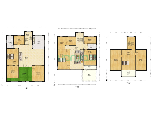 凤莲二园 5室2厅2卫 227平方