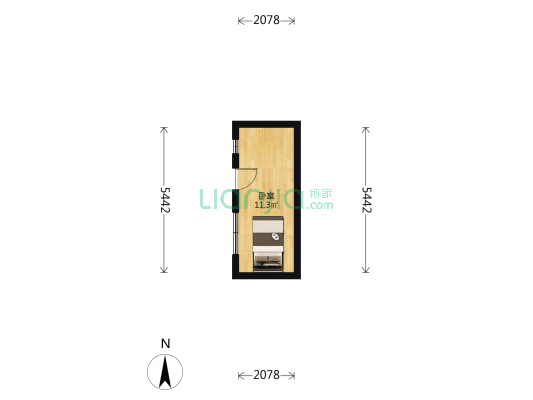 校场小六条 1室0厅0卫 14平方