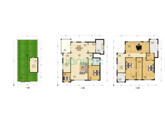 时光墅(西青) 4室3厅3卫 222平方