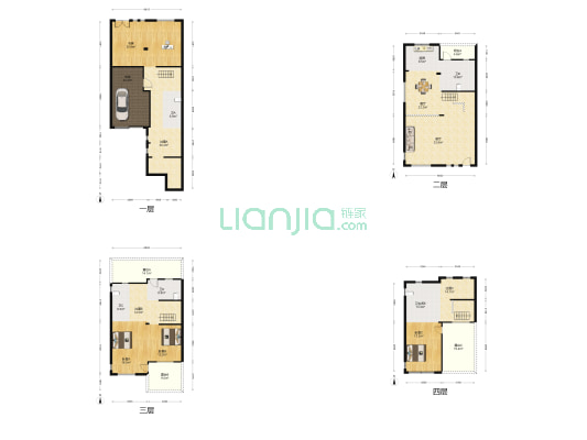 维拉小镇 4室2厅5卫 301平方