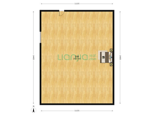 绿都文昌苑 1室0厅0卫 155平方