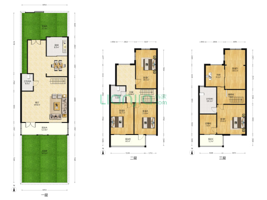 运盛美之国7组团 6室1厅3卫 223平方